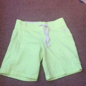 Lime green shorts